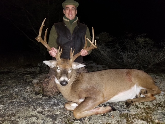 Trophy whitetail deer at RockRidge Outfitters